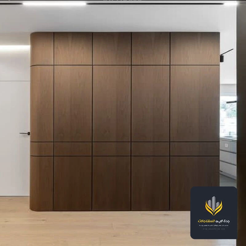 تكسيات خشب للجدران جدة