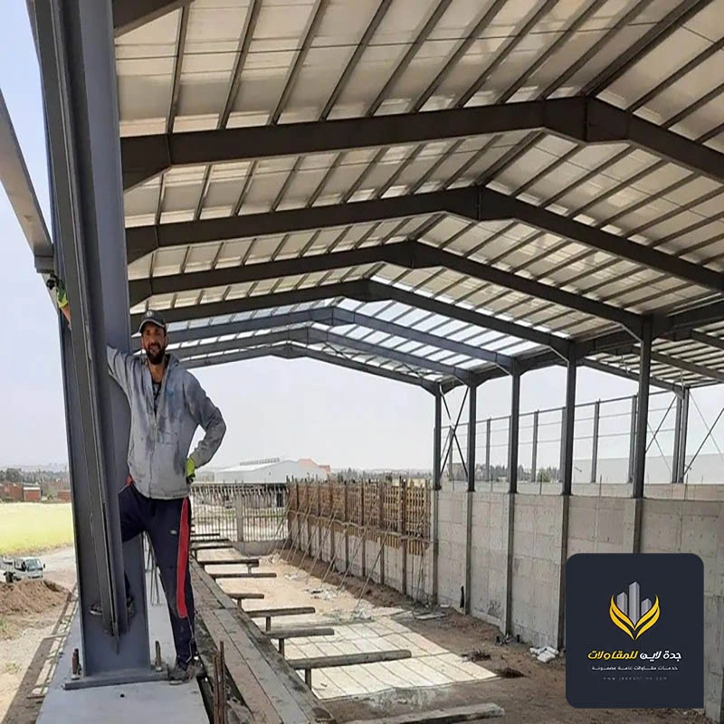 تركيب هناجر حديد جدة